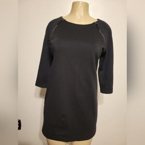 Michael Kors Black Long Sleeve Dress. Demure Office Classic Size 10